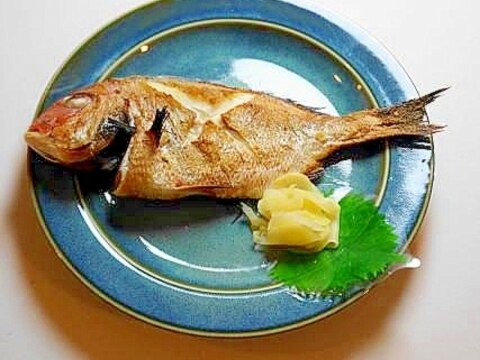一番美味しい食べ方!花鯛の塩焼き